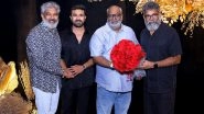 Chiranjeevi Honours SS Rajamouli and MM Keeravani for Oscar Win at Ram Charan's Birthday Bash