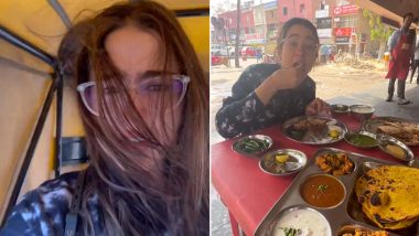 Sara Ali Khan Enjoys Rickshaw Ride and Desi Food on Her Trip to Punjab, Shares Her Adventures from Manali (View Pics)