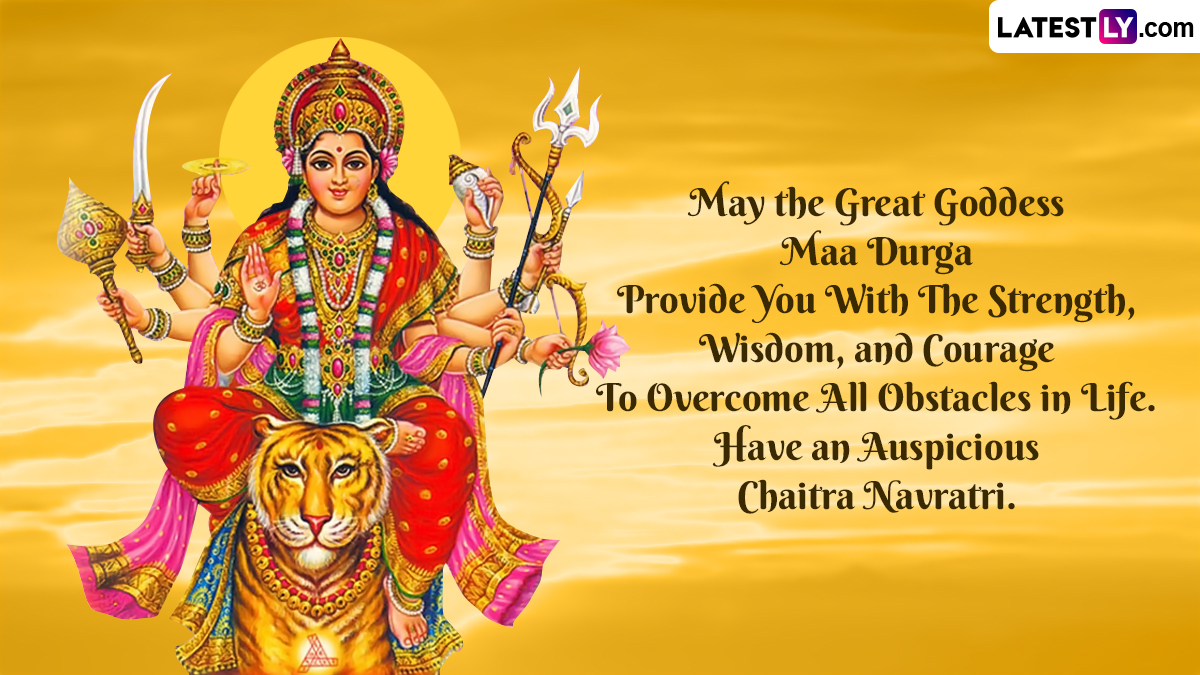 Chaitra Navratri 2023 Messages Greetings And Hd Images Happy Navaratri Wishes Whatsapp Status 9992
