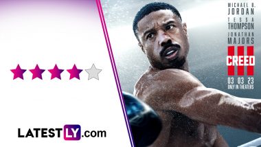Creed III Movie Review: Michael B Jordan’s Directional Debut is a Complete Knockout with a Satisfying Heel Turn From Jonathan Majors (LatestLY Exclusive)