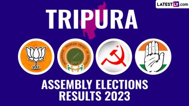 Tripura Assembly Election Result 2023: BJP, CPI-M, Congress Neck-and-Neck in 10 Out of 60 Seats After Counting of Postal Ballots