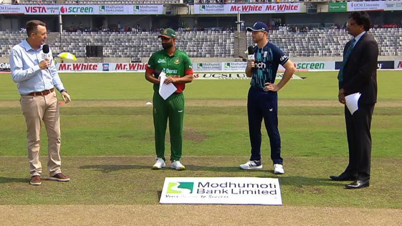 How To Watch Bangladesh vs England 1st ODI 2023, Live Streaming Online in India? Get Free Live Telecast Of BAN vs ENG Cricket Match Score Updates on TV