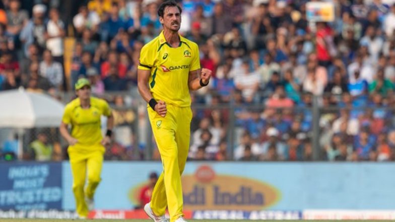 Mitchell Starc Takes Five-Wicket Haul; Mitchell Marsh, Travis Head Hit Fifties As Australia Beat India by 10 Wickets in 2nd ODI to Level Series 1–1