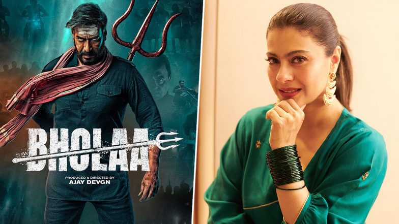 Bholaa: Kajol Attends Special Screening of Hubby Ajay Devgn’s Film, Calls It ‘Full Paisa Vasool’ (View Pic and Video)