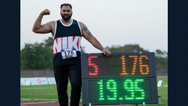 Indian Open: Shot Putter Tajinderpal Singh Toor Clinches Gold, Breaks the Meet Record, Qualifies for Asian Games