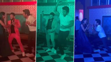 Shiv Thakare, Sumbul Touqeer and Vishal Kotian Burn the Dance Floor With Their Crazy Moves on 'Angreji Beat' at a Party (Watch Video)