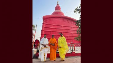 Tripura Assembly Election Result 2023: CM Manik Saha Visits Sundari Maa Temple, Seeks Divine Blessings (See Pics)