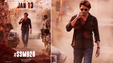 SSMB28: Mahesh Babu Reveals Enthralling New Poster! Film to Be Out on This Date (View Pic)