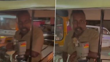 Karnataka: Auto Driver and Women Passenger Get Into Heated Argument Over Speaking Kannada (Watch Video)