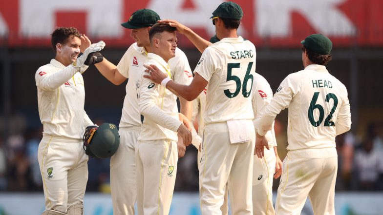 IND vs AUS 3rd Test 2023 Day 1 Innings Update: Matthew Kuhnemann Takes a Five-Wicket Haul As India Bowled out for 109