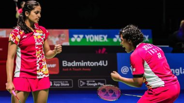 Tressa Jolly-Gayatri Gopichand Pullela vs Baek Ha Na-LEE So Hee, All England Badminton Championships 2023 Free Live Streaming Online: Know TV Channel & Telecast Details of Women’s Doubles SF Badminton Match Coverage