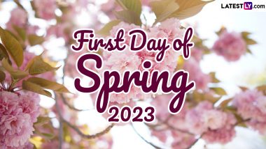 First Day of Spring 2023 Images & Spring Equinox HD Wallpapers for Free Download Online: Wish Happy Spring With Quotes, Greetings and Messages on Vernal Equinox