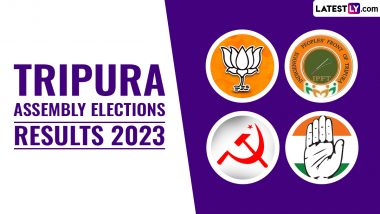 Tripura Assembly Election Result 2023: BJP Leads in Seven Seats, Congress Two, CPI-M One; CM Manik Saha Leading in Early Trends
