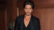 Shah Rukh Khan Looks Smoking Hot in Black Coat at the Nita Ambani Cultural Centre Launch (View Pic)
