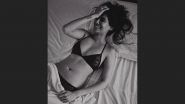 Shreya Dhanwanthary Stuns with Monochromatic Snap in Sexy Black Lace Bikini (View Pic)
