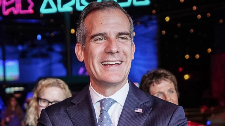 Eric Garcetti Arrives in India, Takes Over As New Envoy (Watch Video)