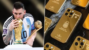 Lionel Messi Orders 35 Gold iPhones for the FIFA World Cup 2022 Winning Argentina Squad and Staff