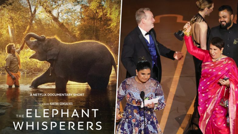 Oscars 2023: Guneet Monga and Kartiki Gonsalves' The Elephant Whisperers Makes History, Becomes First Indian Film to Win in Best Documentary Short Film Category