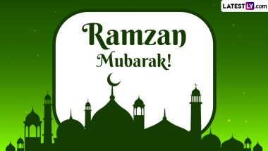 Ramzan Mubarak 2023 Shayari, Urdu Messages: Welcome Ramadan by Sharing These Wishes, Greetings, SMS, Couplets and WhatsApp Images With Your Loved Ones