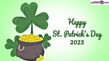 St. Patrick's Day 2023 Images & HD Wallpapers for Free Download Online: Wish Happy Saint Patrick's Day With WhatsApp Messages and Quotes To Celebrate the Irish Festival