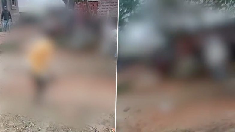 Uttar Pradesh: Woman Thrashed With Sticks Over Land Dispute in Jaunpur, Probe Launched After Video Goes Viral