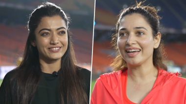 IPL 2023 Opening Ceremony Rehearsal Video: Rashmika Mandanna and Tamannaah Share Their Excitement Ahead of Their Big Performance at Narendra Modi Stadium