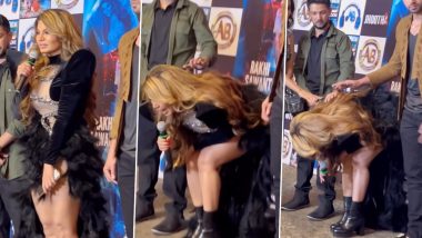 Rakhi Sawant Breaks Down With a Scream While Speaking About Her Life Crisis at Jhootha Song Launch (Watch Video)