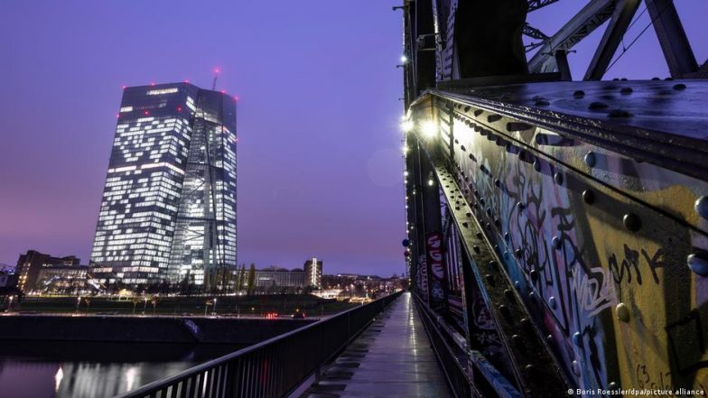 ECB raises interest rates by 0.5% as banks stocks wobble