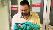 Tejashwi Yadav is A Father Now, Shares Pic With His Newborn Baby Girl on Twitter