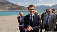 France: Macron Touts Water Plan in Alps Amid Pension Unrest