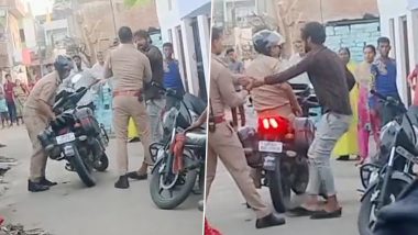 Uttar Pradesh: Cops Thrash Man in Busy Bareilly Locality, Probe Launched After Video Goes Viral