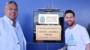 Lionel Messi Gets Argentina&rsquo;s Training Facility Named After Him