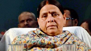 Land-for-Job Case: CBI at Rabri Devi’s Residence in Bihar’s Patna