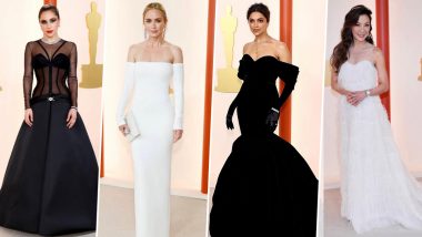 Oscars 2023 Best-Dressed Celebs: Deepika Padukone, Michelle Yeoh, Lady Gaga & Others Who Rocked the Red Carpet!