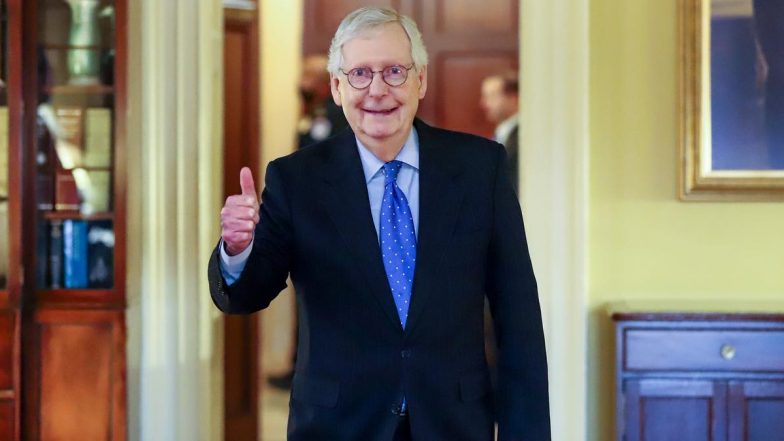 Mitch McConnell, US Senate Minority Leader, Hospitalised After Falling At Hotel