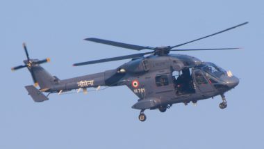 ALH Dhruv Helicopter Forced to Land in Kochi During Testing of The Chopper, Says Indian Coast Guard