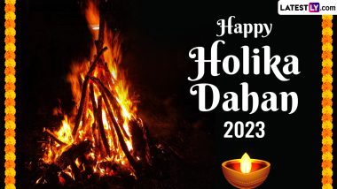 Holika Dahan 2023 Images & HD Wallpapers for Free Download Online: Wish Happy Choti Holi With WhatsApp Stickers, Messages, SMS and Greetings to Loved Ones
