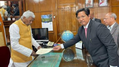 Conrad Sangma Submits Resignation As Meghalaya CM Before Governor Phagu Chauhan, Stakes Claim To Form New Government