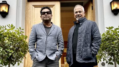 PS2: AR Rahman and Mani Ratnam Pose in Front of Studio in London As Prepare to Create Music for the Historical Epic (View Pics)