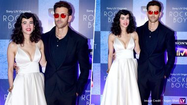 Rocket Boys Season 2: Hrithik Roshan and Saba Azad Share Intimate Moments in Front of Cameras at the Premiere (View Pics)