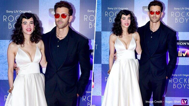 Hrithik Roshan and Saba Azad Get Mushy in Front of Cameras at Rocket Boys 2 Premiere