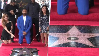 Michael B Jordan’s Star on the Hollywood Walk of Fame Unveiled! (Watch Video)