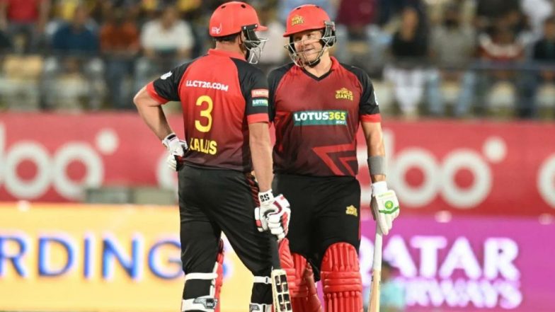 How To Watch Asia Lions vs World Giants, Legends League Cricket 2023 Live Streaming Online on Disney+ Hotstar: Get Free Telecast Details of LLC Masters T20 Cricket Match With Timing in IST