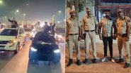 YouTuber Prince Arrested After Video of Him and Other Men Celebrating His Birthday on Roof of Moving Cars in Delhi Goes Viral