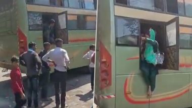 Viral Video: Bus Found Carrying 180 Passengers in Pilibhit, Seized by ARTO