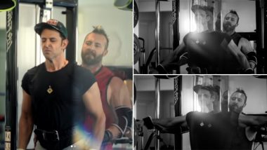 Fighter: Hrithik Roshan's Intense Workout Video With Trainer Kris Gethin Will Motive You To Hit The Gym Right Now! (Watch Video)
