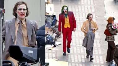 Joker - Folie à Deux: Joaquin Phoenix's Arthur Fleck Spotted Being Chased by His Doppelgangers on Set for Upcoming DC Film (Watch Video)