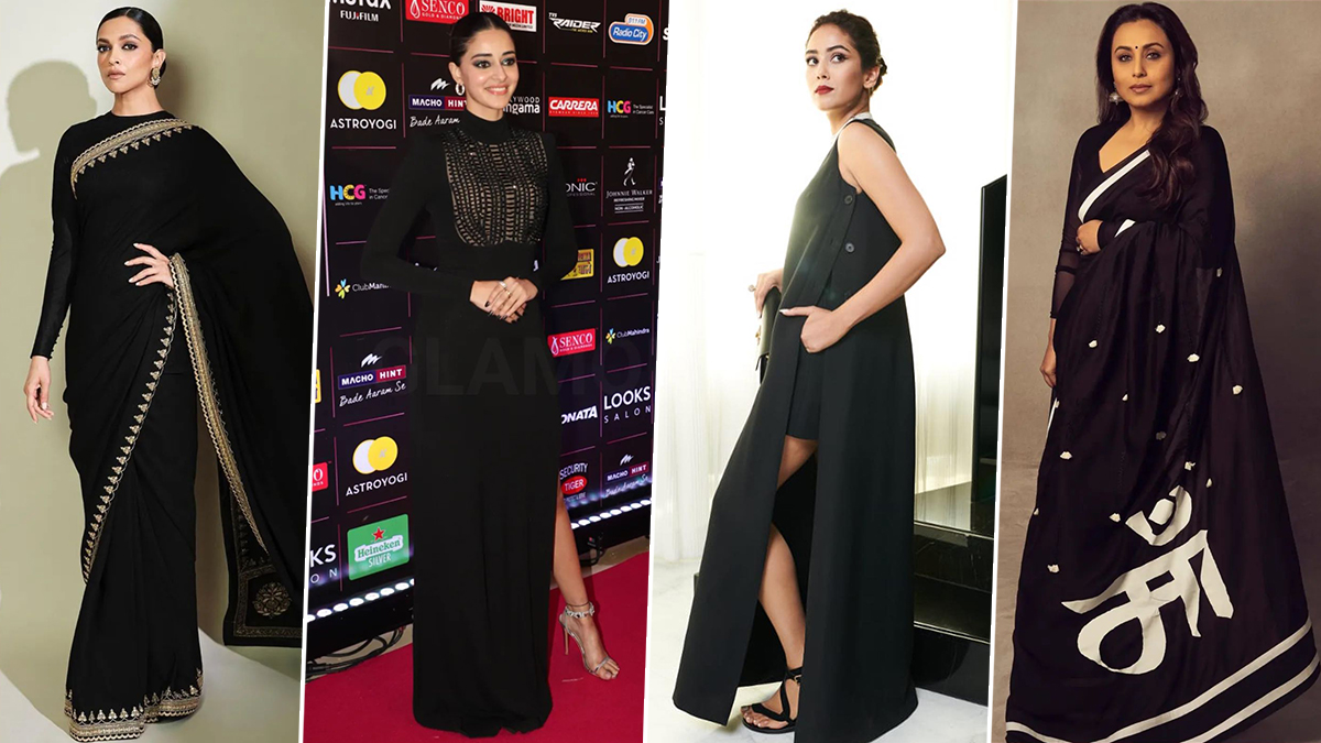 Rani Mukerji Xxx - Deepika Padukone, Ananya Panday & Mira Rajput's Recent Black Outfits that  Won Us Over | ðŸ‘— LatestLY