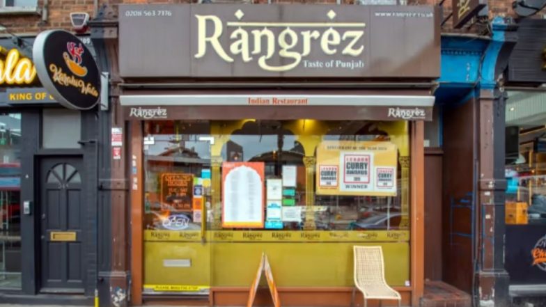 UK: Punjabi Eatery Allegedly Vandalised by Anti-India Khalistani Elements in London (Watch Video)