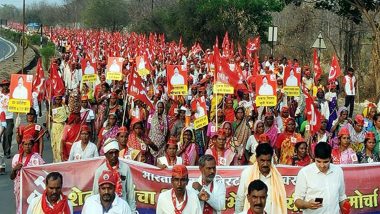 Maharashtra Farmers Protest: Farmer Dies in Thane During Foot March from Nashik to Mumbai